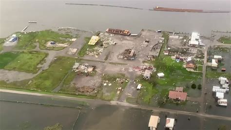 Bird’s Eye View of Hurricane Ida's Ground Zero - Videos from The Weather Channel