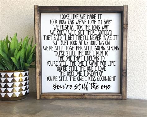 You're Still the One - Etsy