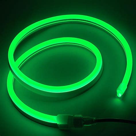 Custom Green LED Neon Flex Rope Light Kit 120V - Novelty Lights