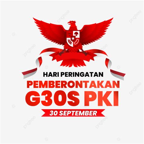 September Vector Hd PNG Images, Hari Peringatan Pemberontakan G30s Pki 30 September ...