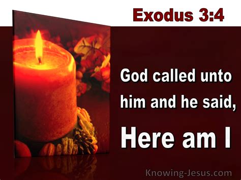 What Does Exodus 3:4 Mean?