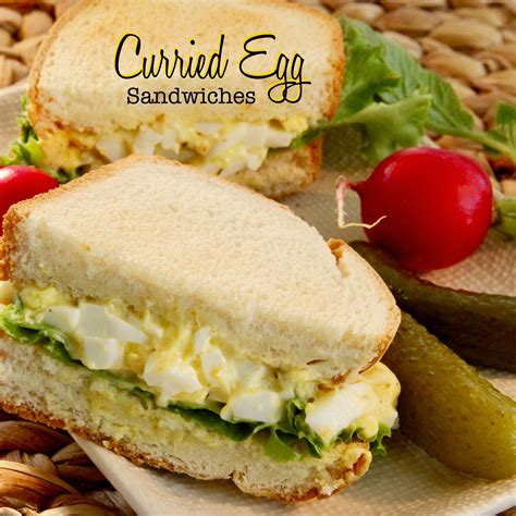 Curried Egg Sandwiches | Recipe | Curried egg sandwich, Egg sandwiches, Savoury egg