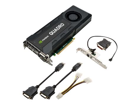 NVIDIA Quadro K5200 - Graphics card - Quadro K5200 - 8 GB GDDR5 - PCIe 3.0 x16 - 2 x DVI, 2 x ...