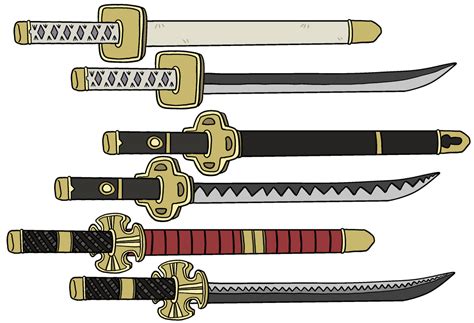 Zoro's Swords by Jomadis on DeviantArt