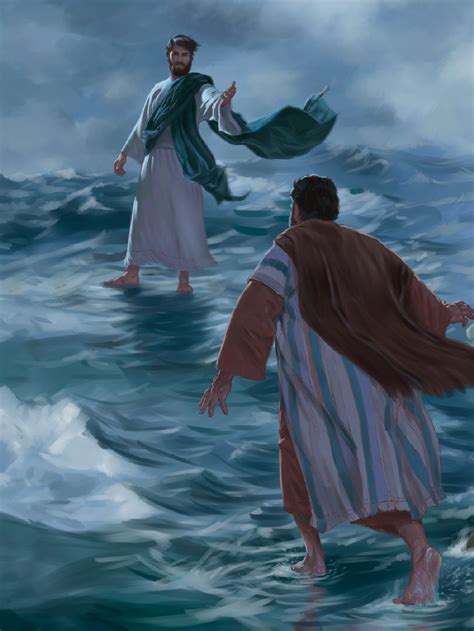 Jesus Walks on Water — Watchtower ONLINE LIBRARY | Lecciones de la ...