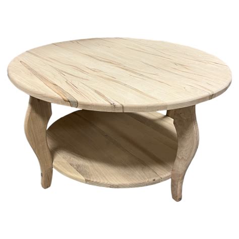 EM Round Coffee Table - Mennonite Furniture & Gifts Inc.