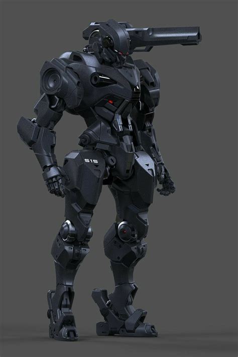 Pin by 하나 유 on 로봇 일러스트 | Armor concept, Robot concept art, Robot art