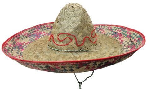 Authentic Mexican Sombrero 19" (Red) – Bewild