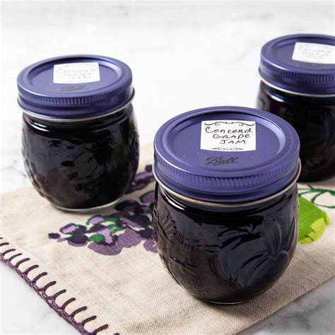 Concord Grape Jam - The Culinary Cellar