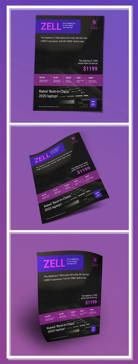 Product Flyer Examples Templates - PF20 - Venngage