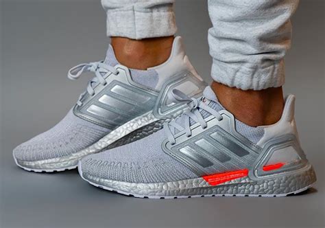 NASA adidas Ultra Boost 4.0 Gray Orange | SneakerNews.com