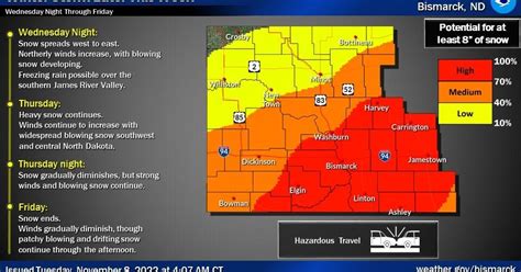 Winter storm bearing down on North Dakota; Monday snow causes dozens of ...