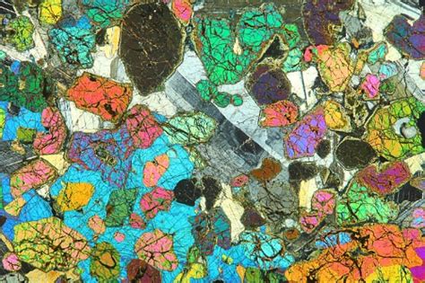 Peridotite. Ardnamurchan, Scotland Thin Section Microscope Slide ...