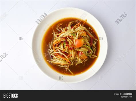 Papaya Salad,raw Image & Photo (Free Trial) | Bigstock