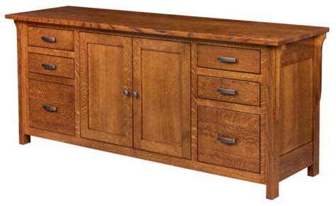 Boston Credenza Collection | Custom Amish Furniture