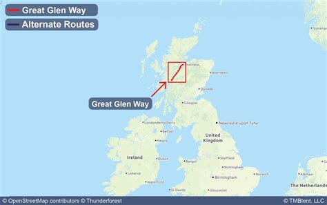 Great Glen Way | Maps & Routes - TMBtent