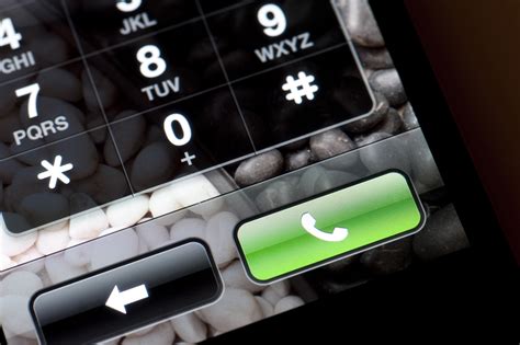 Free Stock Photo 10827 Back and Call Buttons on a Touch Screen Phone | freeimageslive