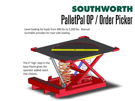 PalletPal OP Pallet Picker and Level Loading Station | TCE