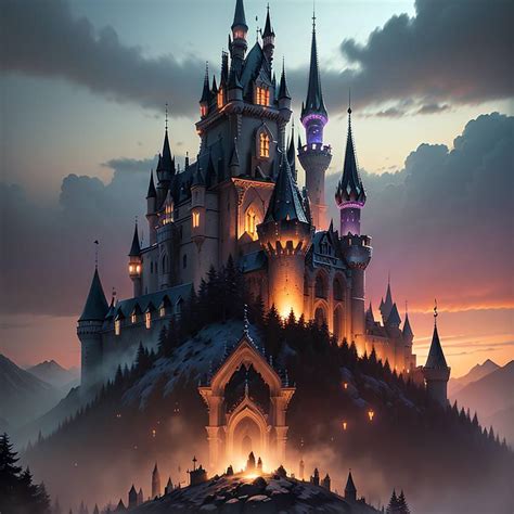 Castle by MiniMckenzieAI on DeviantArt