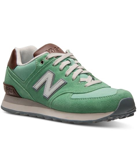 Lyst - New Balance Women's 574 Beach Cruiser Casual Sneakers From Finish Line in Green