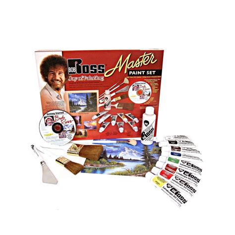 This set can get any artist started in the Bob Ross technique. This set includes a 1-hr 'Getting ...