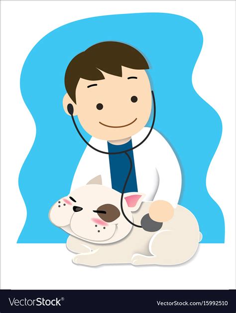 Pet doctor Royalty Free Vector Image - VectorStock