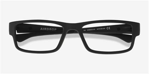 Oakley Airdrop - Rectangle Satin Black Frame Glasses For Women | Eyebuydirect