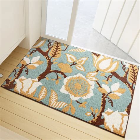 Classic European Flower Living Room Carpet Bedroom Bath Anti skid Floor Mats Area Rug for Home ...