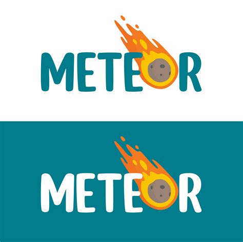 METEOR ☄️ logo/illustration Tips and feedback are always welcome 📥 : r ...