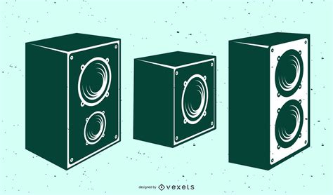 Speakers Vector Set 2 Vector Download