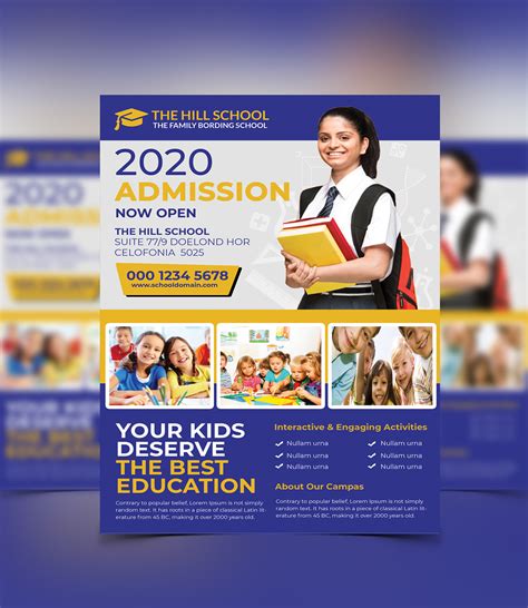 School Education Flyer Templates :: Behance