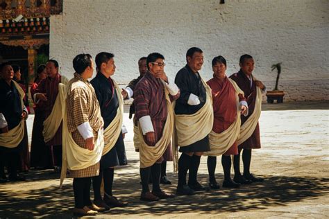 Inside Punakha Dzong when a class was going on how to offer Khadar ...