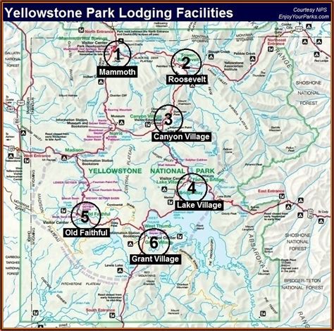 Yellowstone Upper Loop Map - map : Resume Examples #wRYPwBbW94