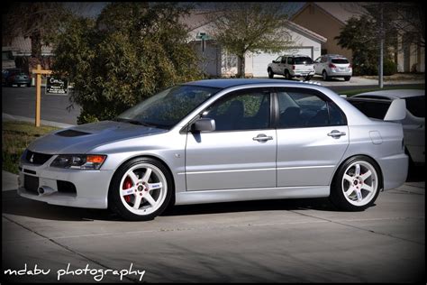 Another Silver 9 with White TE37 18x9.5 +22 - EvolutionM - Mitsubishi Lancer and Lancer ...