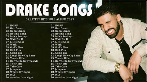 Drake Greatest Hits 2023 - Best Songs Of Drake Playlist 2023 - Best Playlist RAP Hip Hop 2023 ...