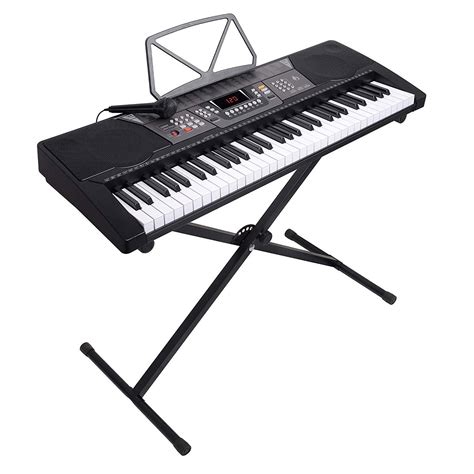 LAGRIMA 61 Key Portable Electric Piano Keyboard, Music Keyboard W/X ...