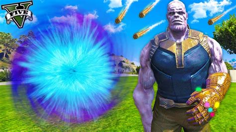 THANOS MOD - GTA 5 MODY ( Avengers Infinity War ) - YouTube