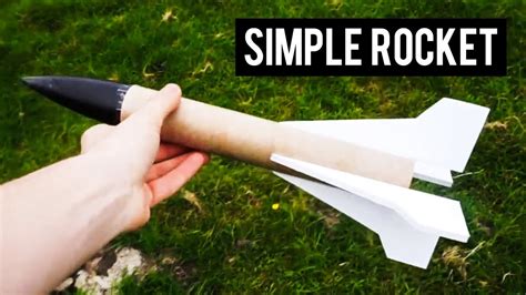 How To Make Rocket With Chart Paper - Design Talk