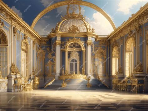 Premium AI Image | A beautiful Palace of Versailles illustration