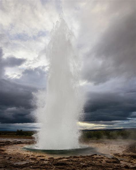 Geysir-Geyser Eruption - Iceland Photograph by Alex Mironyuk - Fine Art ...