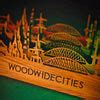 Skyline Klok Rotterdam Bamboe wanddecoratie - WoodWideCities