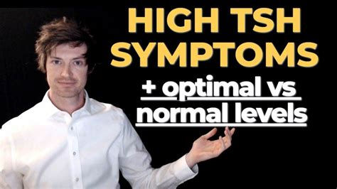 High TSH Symptoms (The complete list + what's a normal level) - YouTube