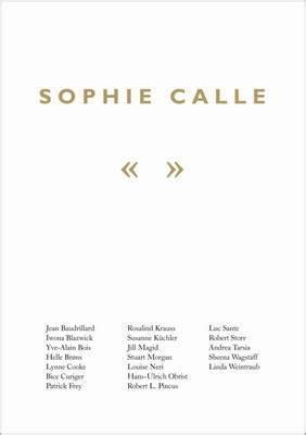 Sophie Calle: The Reader by Sophie Calle | Goodreads