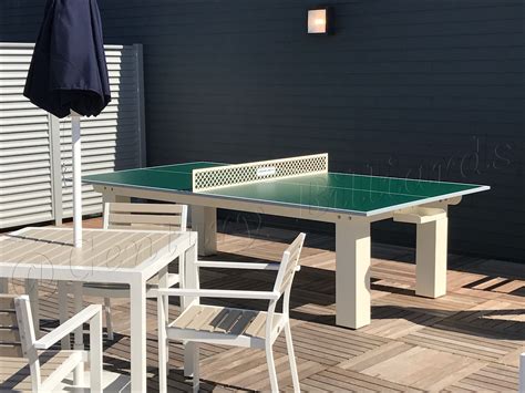 Custom Outdoor Ping Pong Table | Ping pong table, Chic table, Outdoor ...