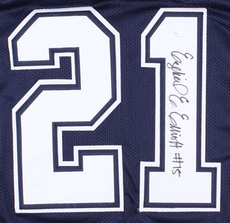 Ezekiel Elliott Signed Cowboys Jersey (JSA COA) | Pristine Auction