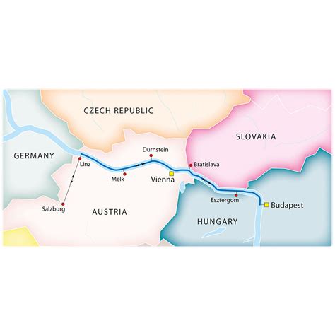 The Blue Danube River Cruise | Riviera River Cruises