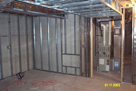 framing basement with metal studs - Fine Homebuilding