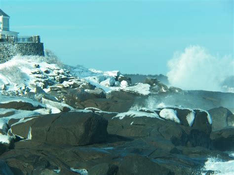 Winter Storm On The Maine Coast - Dave's Thought On