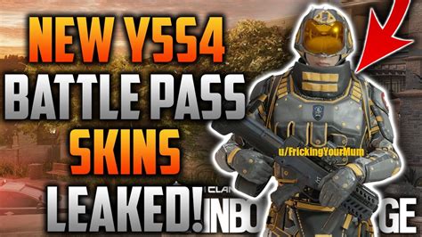 New Y5S4 Battle Pass Skins Leaked! - Rainbow Six Siege - YouTube