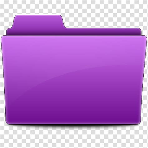 Purple Folder Icon